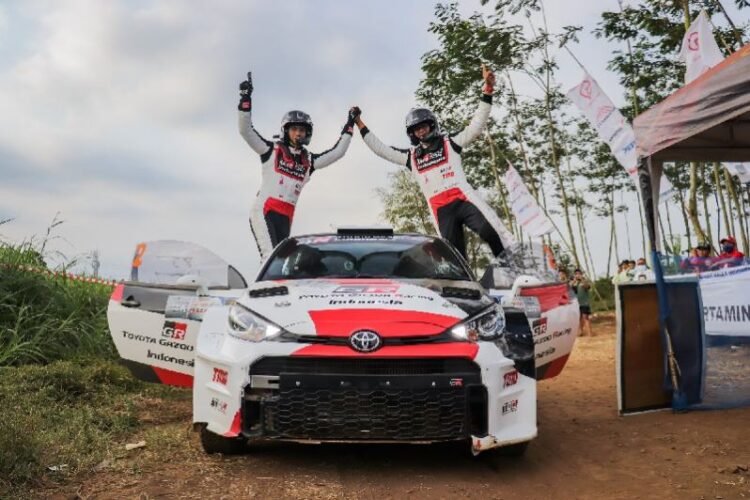 Sprint Rally 2022 Toyota Gazoo Racing Indonesia