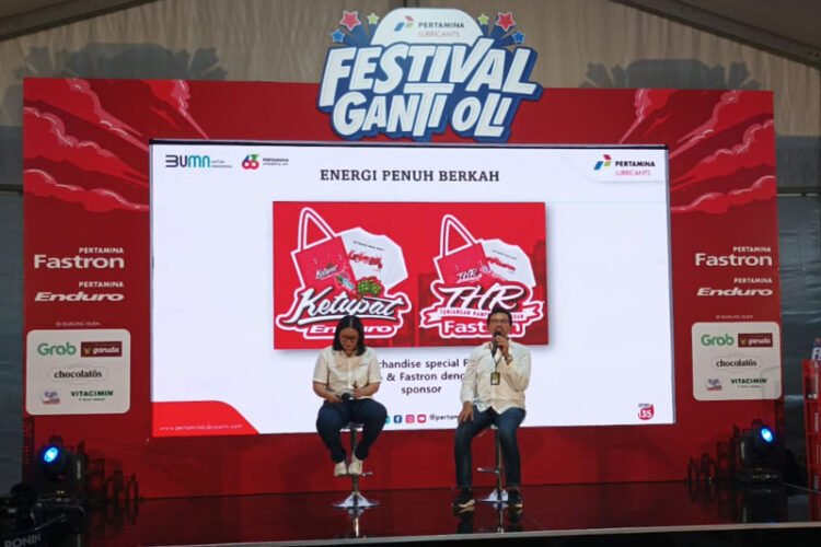 posko mudik pertamina lubricants
