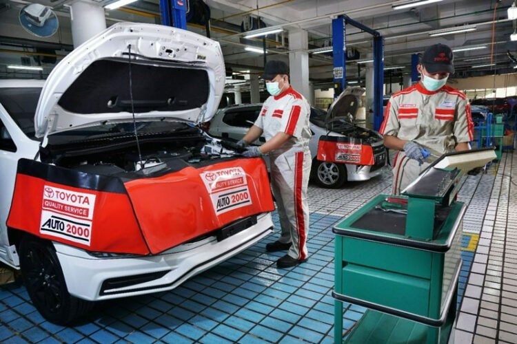 Uji Emisi Mobil Toyota