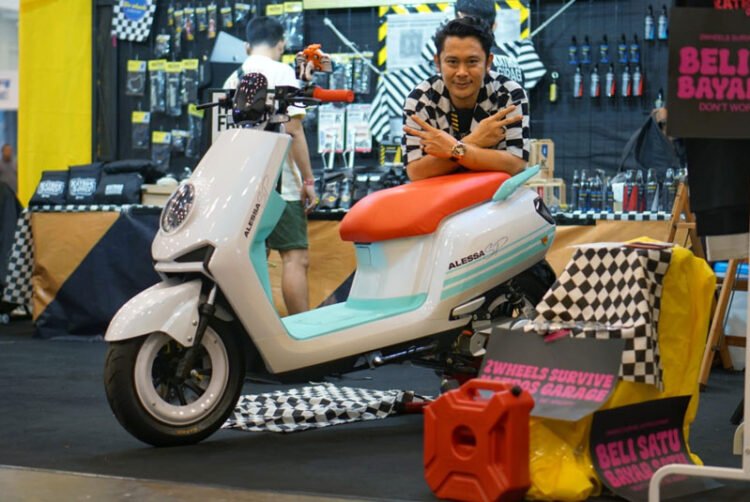 Modifikasi Motor Listrik Alessa EX3000