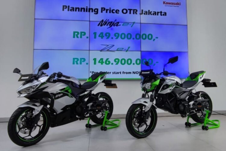 Motor listrik Kawasaki resmi mengaspal di Indonesia
