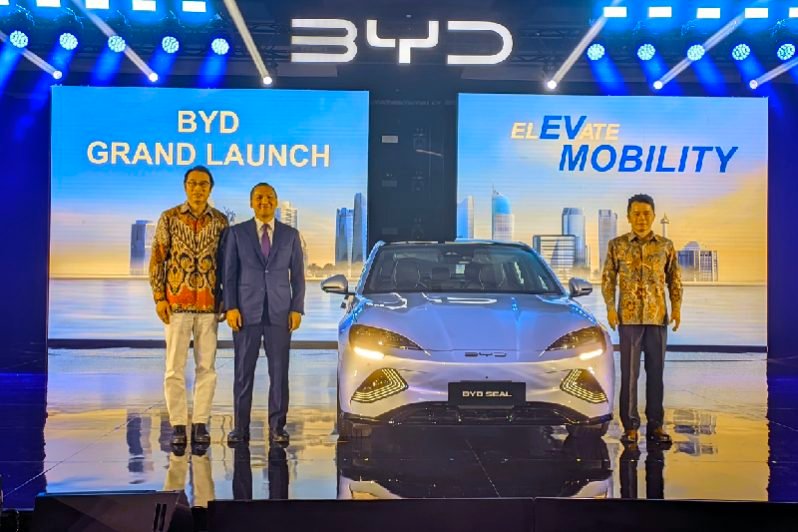 Mobil Listrik BYD resmi Hadir di Indonesia