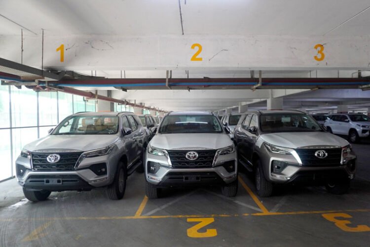 Ekspor Toyota Fortuner