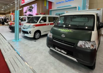 Kendaraan niaga GranMax tebar pesona di GIICOMVEC 2024