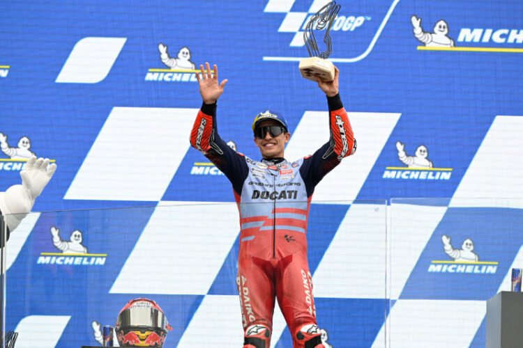 Podium Marc Marquez di MotoGP Prancis 2024 bikin Federal Oil Bangga