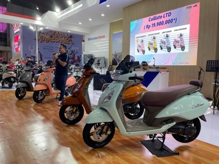 Motor TVS Callisto 110 telah menjadi motor skutik TVS terlaris sejak 2021, dan saat ini Callisto 110 mendapat penyegaran dari sisi tampilan