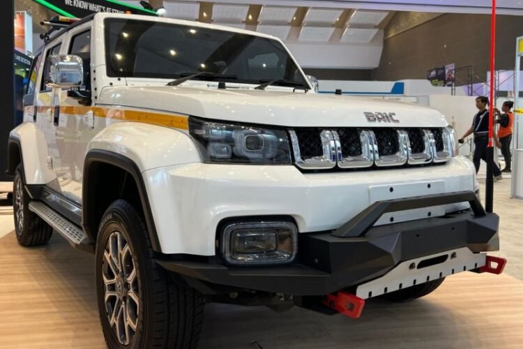 BJ40 Plus Mining Edition hadir dengan konsep tangguh