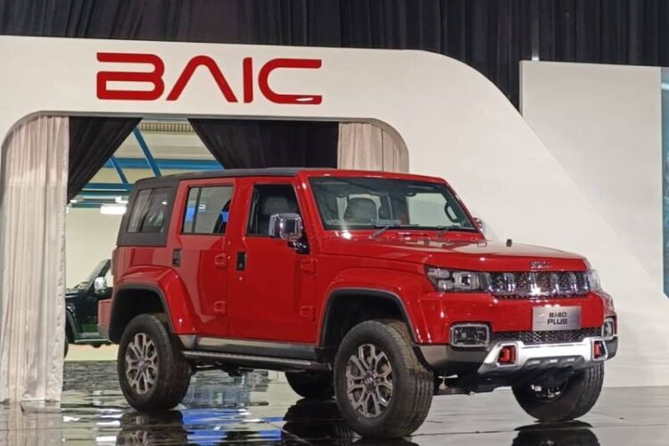 Peluncuran mobil BAIC BJ40 Plus rakitan lokal Indonesia