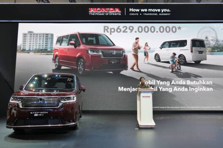Honda STEP WGN e:HEV pilihan tepat untuk mobil keluarga