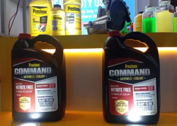 Prestone Command coolant alat berat