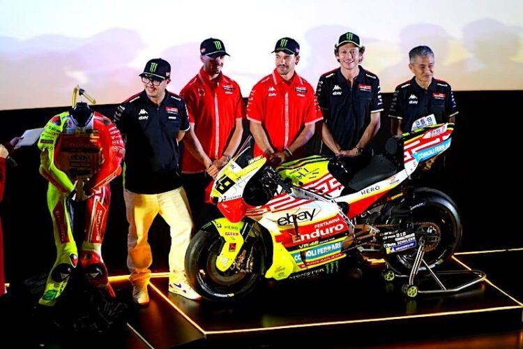 Pertamina Enduro VR46 perkenalkan livery baru