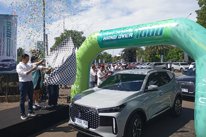 serah terima Tiggo Cross CSH