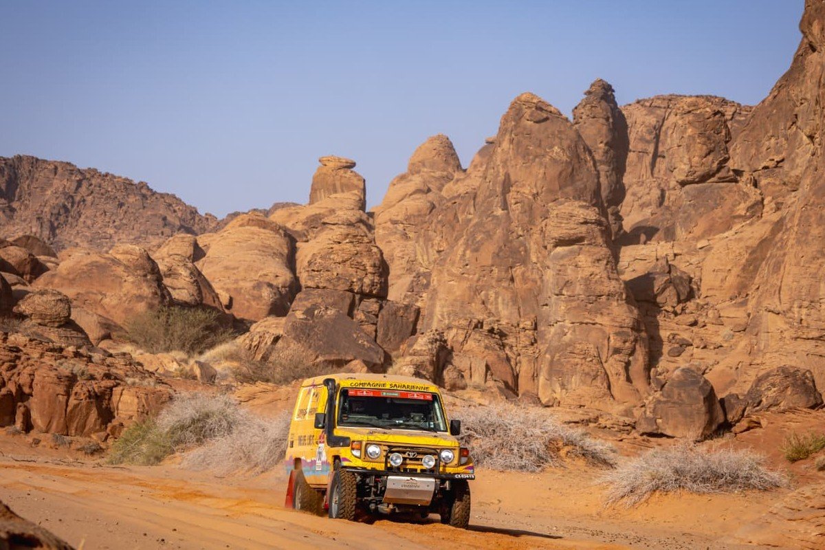 Shammie Zacky rally Dakar 2026