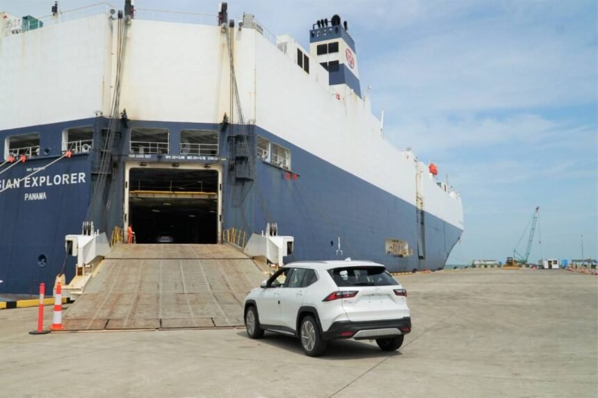 Ekspor Toyota Yaris Cross