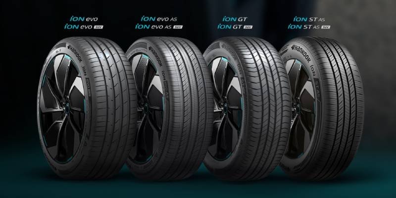 Ban mobil listrik Hankook iON