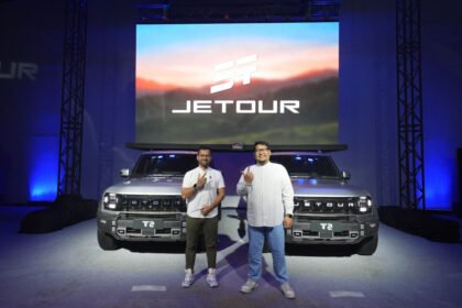 Struktur Jetour T2 diuji dengan bobot seberat 350 kg