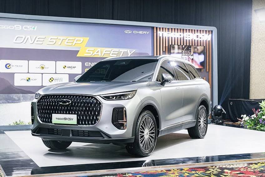 Chery Tiggo 9 CSH dengan V2L