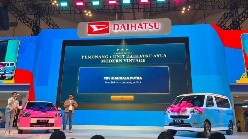 Modifikasi Daihatsu Ayla Modern Vintage