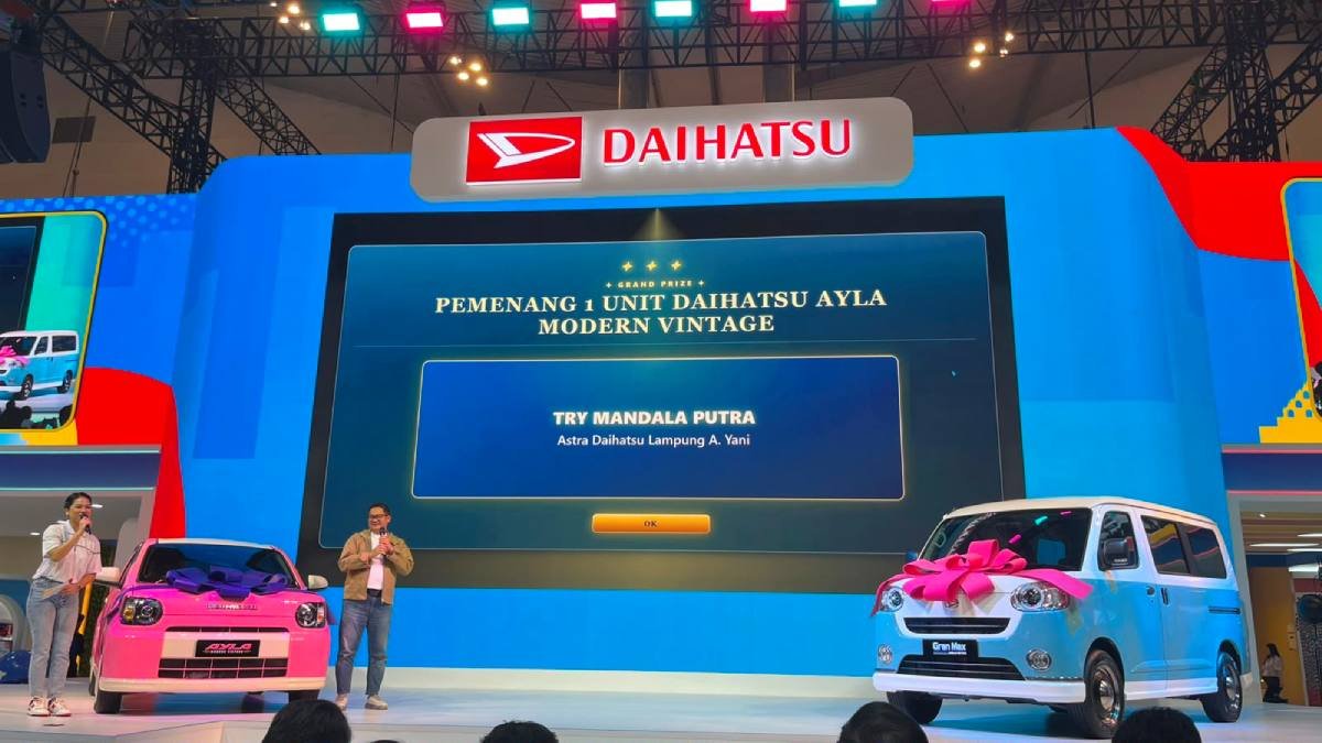 Modifikasi Daihatsu Ayla Modern Vintage
