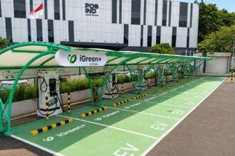 SPKLU iGreen+ Kantor Pusat Pos Indonesia