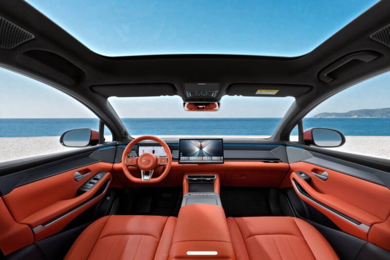 BYD ATTO 8 interior cabin