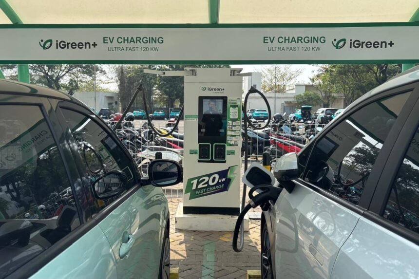 SPKLU iGreen+ di Pulogadung Trade Center